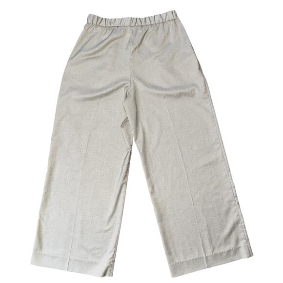 NWT Banana Republic High-Rise Wide Leg Tan Pants Women's 4 27X30 - Picture 5 of 9